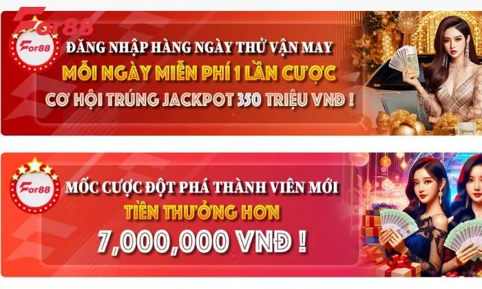 YL nổ hũ For88 Khuyến mãi liên tục tại For88 dành cho người chơi
